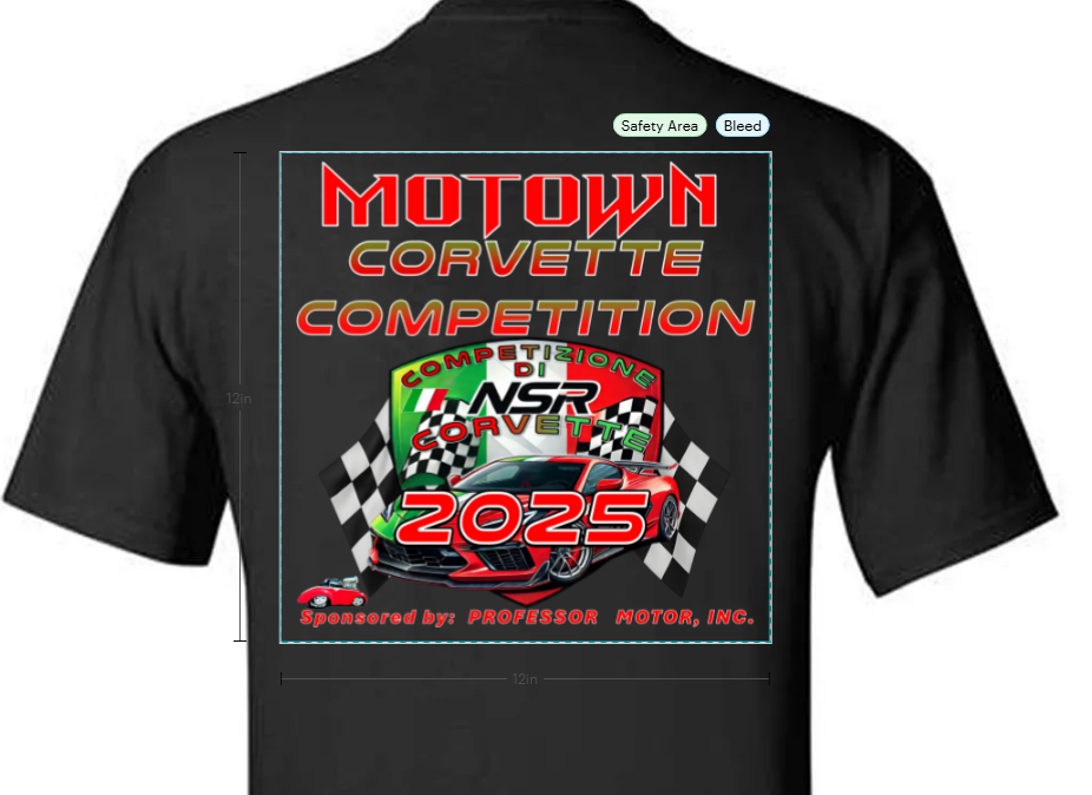 T-Shirt NSR Corvette Competition