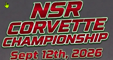 REGISTRATION- 2026 NSR Norcal Corvette Championship